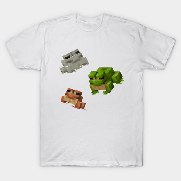 Mine Frogs T-Shirt by ilustraelleg